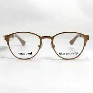 Jonas Paul Kids Eyeglasses Rose Gold 44-16-125 Solomon Sophie New